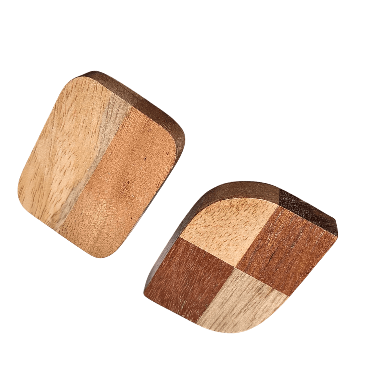 IRON & WOOD KNOB (POLISH)